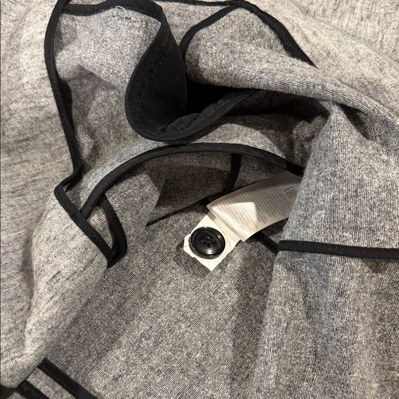 Banana Republic Long And Lean Blazer Heather Grey Size 8 Wool Blend - Picture 13 of 14